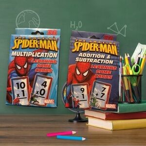 Spider-man learning cards bundle